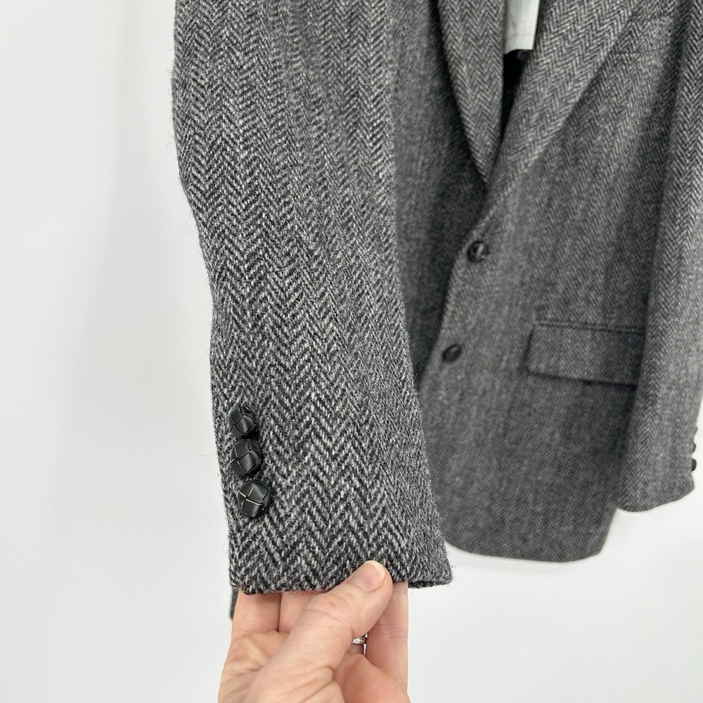 Jos. A. Bank Gray Herringbone Sport Coat - Picture 6 of 8